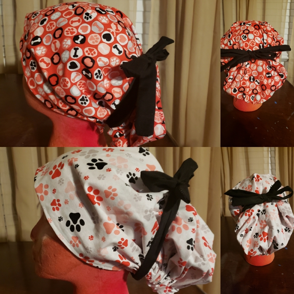 Handmade Reversible Scrub Cap
